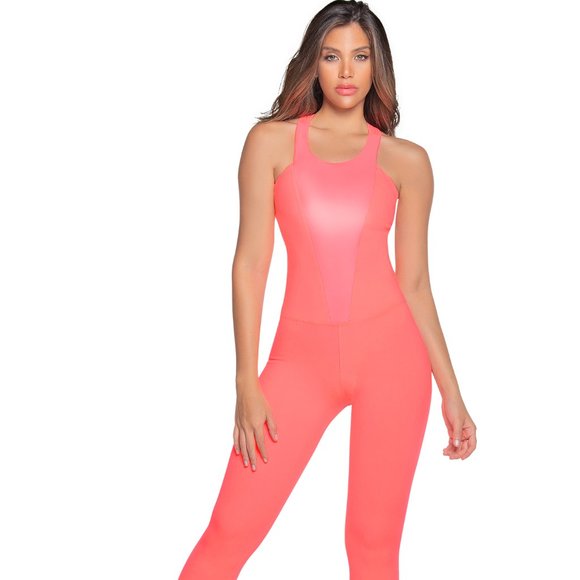 One piece Activewear Jumpsuit - Picture 1 of 3